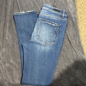 Buckle Black Denim Women's Jeans